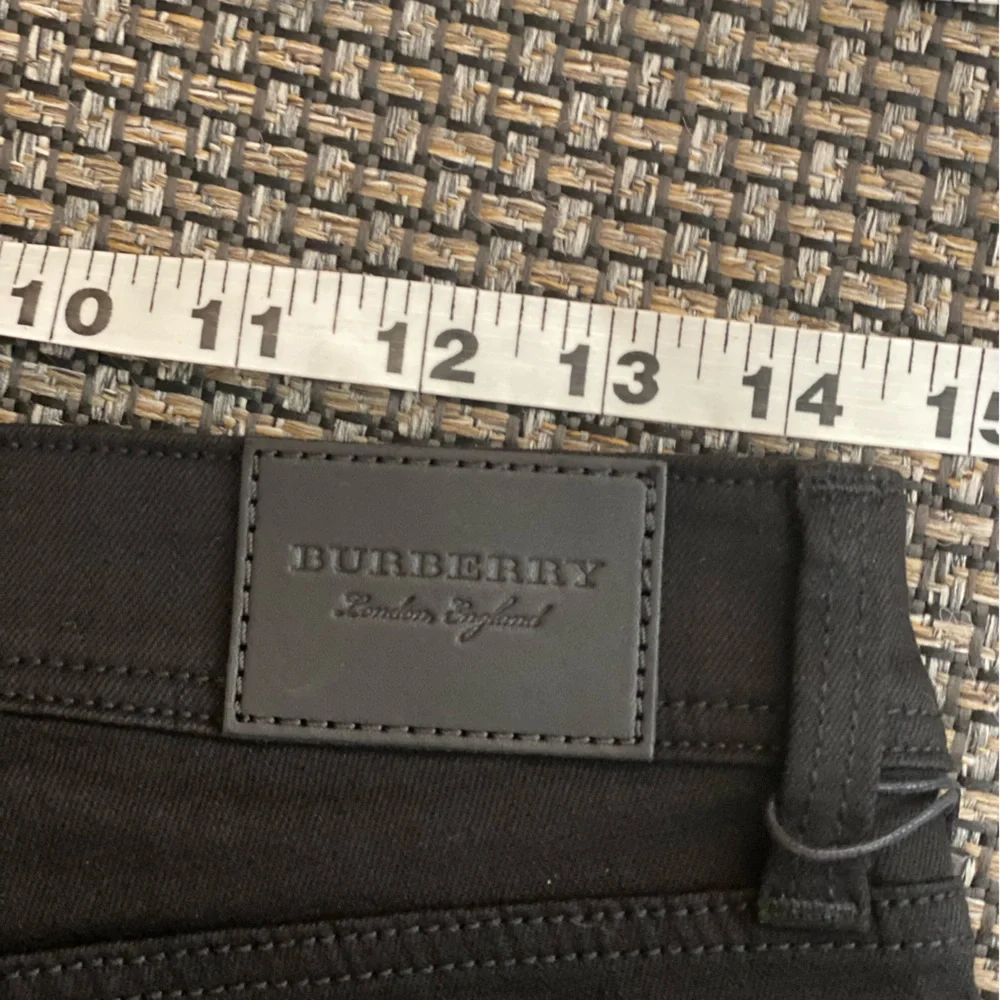 Womens Burberry Black 5 Pocket Skinny Jeans🔥Cotton Blend🖤W/STRETCH🔥NWT🔥👖28” - Picture 13 of 15